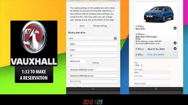 Mobile Site Comparison: Hyundai Vs Vauxhall Vs Volkswagen смотреть онлайн