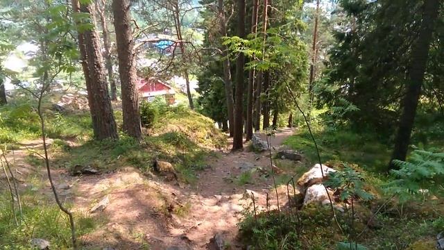 Карелия Питкярантский р-н п. Хийденсельга - начало восхождения смотреть онлайн