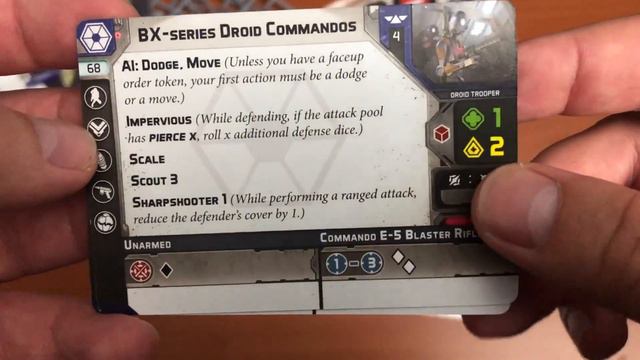 Анбокс набора SW Legion: - BX-series Droid Commandos смотреть онлайн