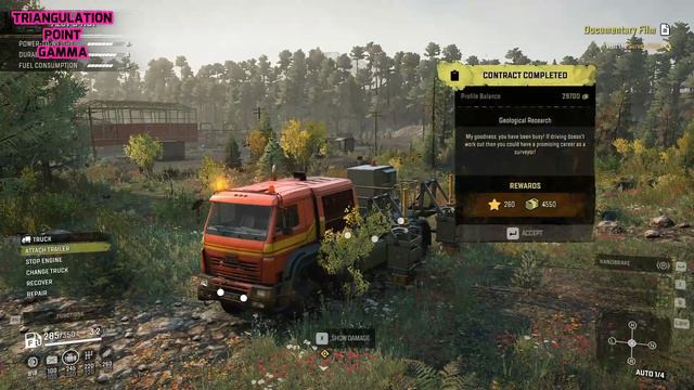 SnowRunner - GEOLOGICAL RESEARCH LOCATION (Azov 64131 Gameplay)