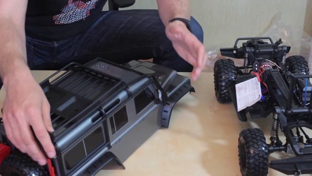 Возможно ПЕРВЫЙ обзор на русском на возможно ПЕРВЫЙ в России Traxxas TRX-4