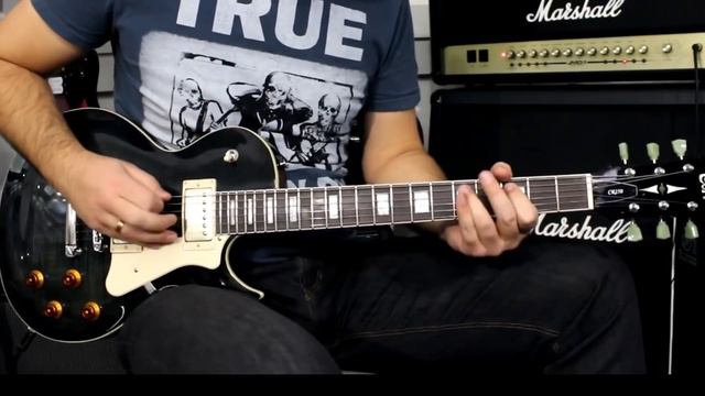 TEST SOUND GUITAR CORT CR250