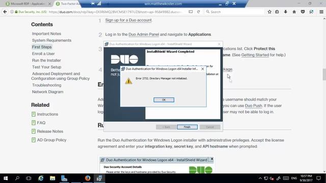 2-Factor Authentication for Microsoft Windows using Duo смотреть онлайн