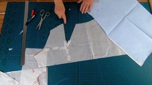 Шьем стильное платье кафтан. Полный пошаговый МК по раскрою и пошиву.mp4