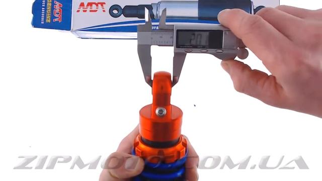 Амортизатор GY6, DIO ZX, LEAD 320mm, тюнинговый (оранжево-синий) NDT смотреть онлайн