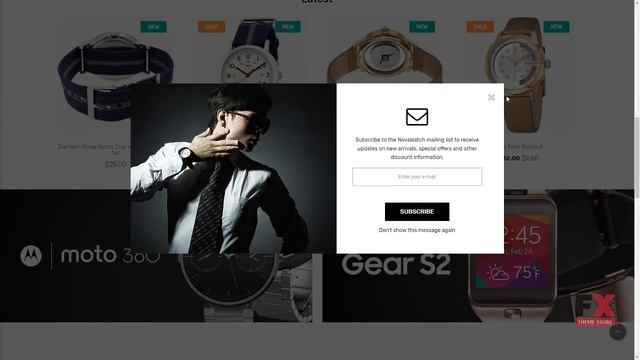 Watches Responsive OpenCart Template TMT Albert Courtney смотреть онлайн