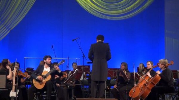 Asturias (Isaac Albéniz) - Lucas Imbiriba & Hakassian Symphony Orchestra