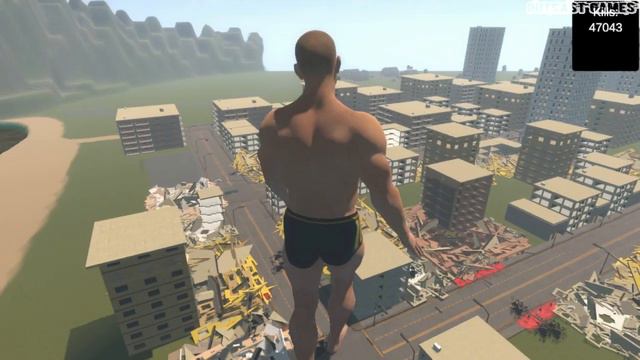 Flattened BETA :: PC :: ГИГАНТЫ В ГОРОДЕ :: ДАВАЙ ПОИГРАЕМ смотреть онлайн