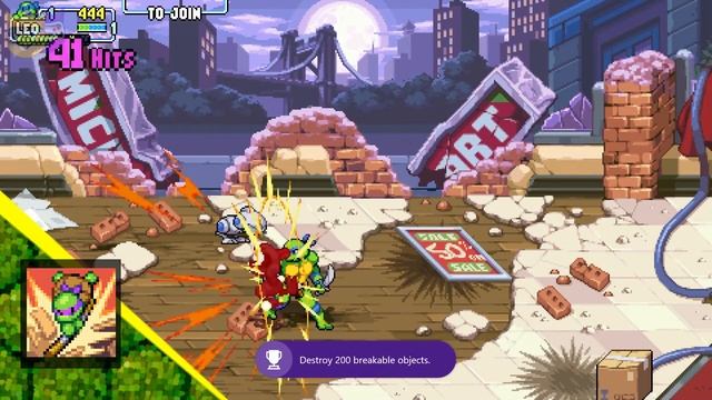Легкая Платина - Teenage Mutant Ninja Turtles Shredder's Revenge смотреть онлайн