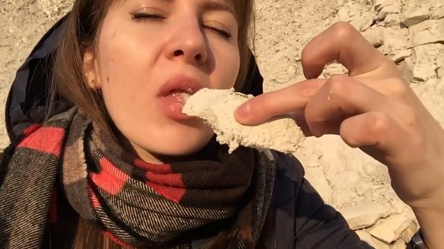 Меловой влог~Меловые карьеры~White Mountain~Asmr~Chalk Mountain~Wet Chalk~Асмр~Добыча мела