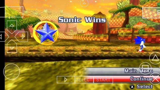 Sonic Rivals Revamped PPSSPP Emulator GamePlay смотреть онлайн