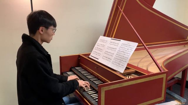 D’Anglebert: Allemande from Suite No. 3 in D minor (1689) - Ryan Chan, harpsichord смотреть онлайн