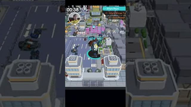 Игра Hole.io /// чёрная дыра