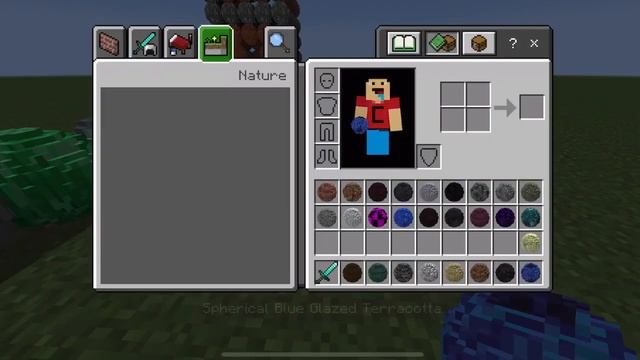Spherical Blocks MOD in Minecraft PE смотреть онлайн