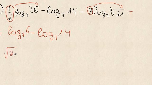 свойства логарифмов, №293 алимов 10класс