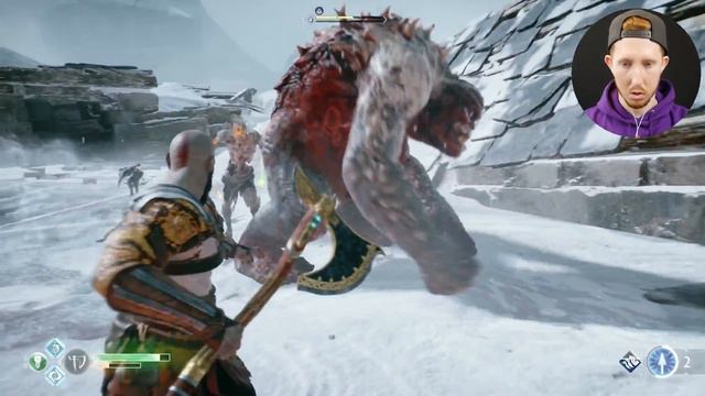 God Of War | THAT'S NO MOUNTAIN... IT'S A FREAKIN GIANT!!! [God Of War PS4 Pro Gameplay - Part 15] смотреть онлайн