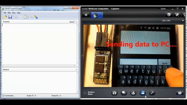 Serial Port Bluetooth (SPP) HC 05 for Android смотреть онлайн
