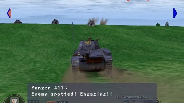 Panzer Front Ausf B Europe - Playstation 2 (PS2) смотреть онлайн