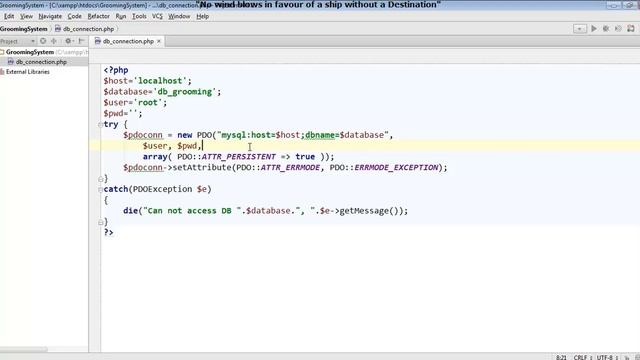 PHP using PDO смотреть онлайн