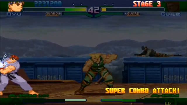 PS Street Fighter Alpha 3 Unlock Hidden Fighter Guile смотреть онлайн