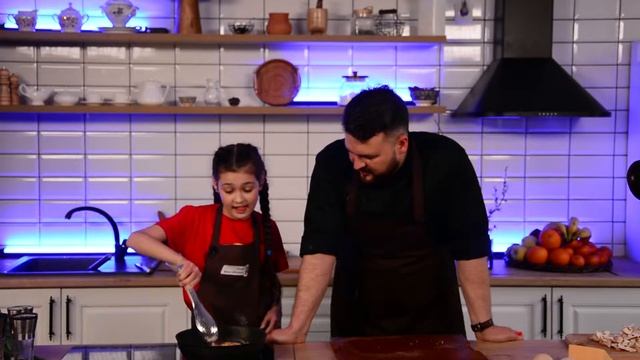 Готовим с детьми: шницель из говядины Jizzax Organic