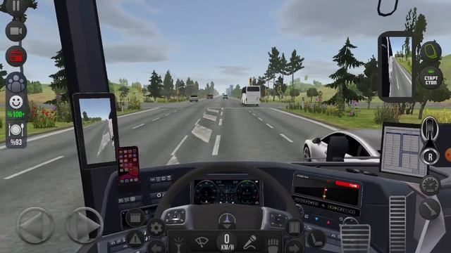 Мы в этот игре купили все автобусы. Игра называется : Bus simulator. смотреть онлайн