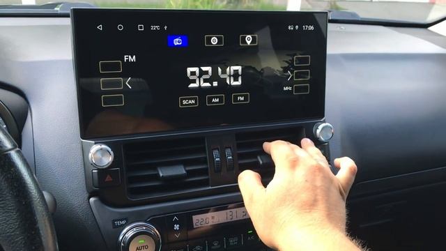 ГУ TS10 на Toyota Prado 09-13 JBL с круговым