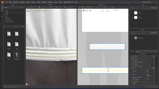 Elastic Settings | Lesson 22 | Chapter 3 | Marvelous Designer Fundamentals смотреть онлайн