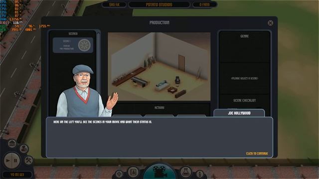 Filmmaker Tycoon Gameplay mid end PC смотреть онлайн