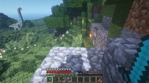 ХАРДКОР ВЫЖИВАНИЕ С ДИНОЗАВРАМИ В МАЙНКРАФТ. ДИНОЗАВРЫ В МАЙНКРАФТЕ ДОБРЫЕ?