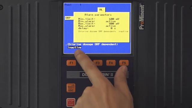 Metering System DULCODOS® Pool Professional: ORP-Dependent Chloring Metering