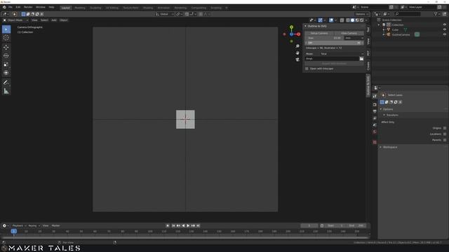 How To Export A Vector SVG | Precision Modeling Blender 2.82 | Outline To SVG Addon - ( Tutorial 4) смотреть онлайн