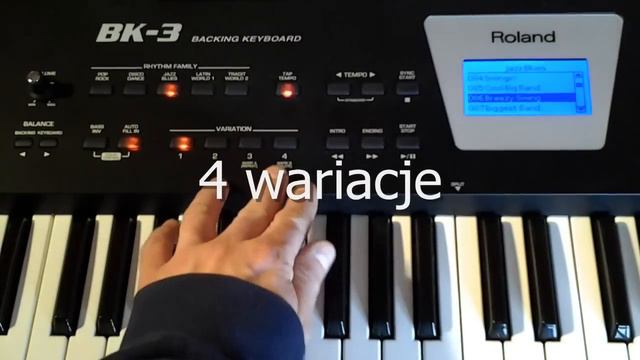 Roland BK-3 - lewa część panelu sterowania (jakiinstrument.pl) смотреть онлайн