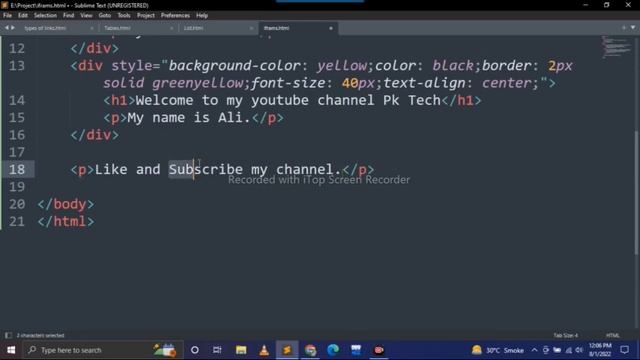 HTML Iframe Tag Tutorial (Lecture # 11).(in Urdu/Hindi) смотреть онлайн