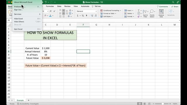 [3-Minute Excel Tips] How to Show Formulas in Excel on Mac смотреть онлайн