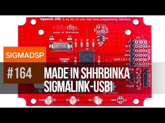 SigmaLink-USBi, USBi программатор для SigmaStudio смотреть онлайн