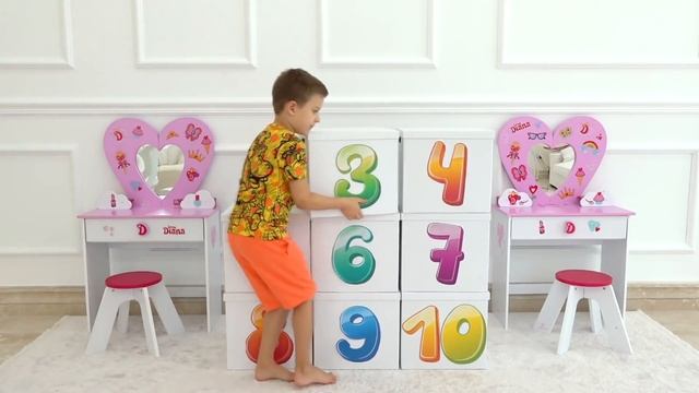 Aprende la Frutas con Diana y Roma en Español | Video Educacional para Niños смотреть онлайн