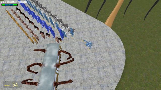 MEGAHORN, CAR EATER, CARTOON CAT, HOUSE HEAD, LIGHTHOUSE, BUS EATER (Garry's Mod) смотреть онлайн