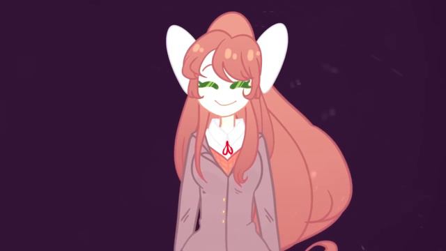 "RED LIPS" meme【Doki Doki Literature Club】 смотреть онлайн
