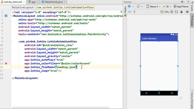 After Effects Animation for Android Splash Screen | Android Studio 3.0 | Android Libraries Tutorial смотреть онлайн