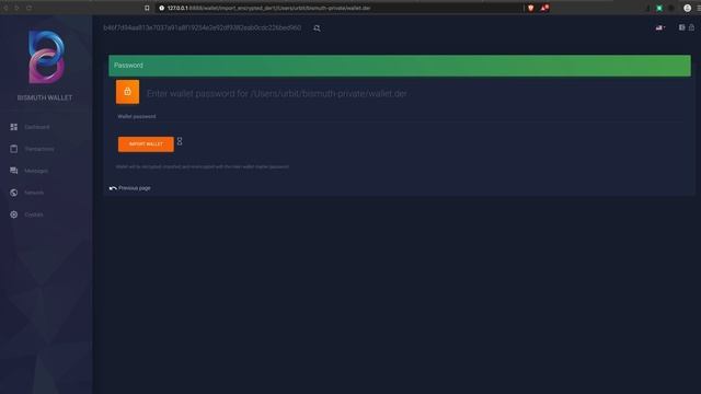Import encrypted legacy wallet to Tornado Bismuth Wallet смотреть онлайн