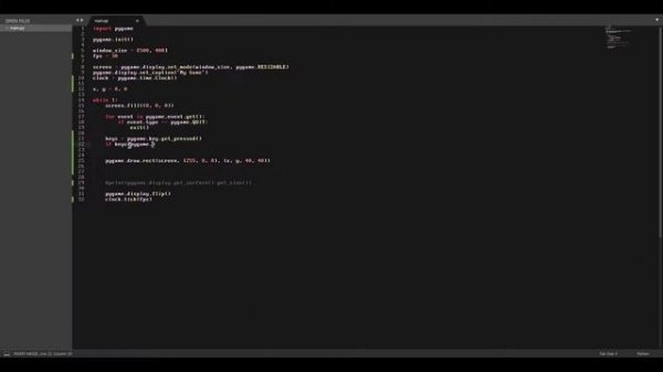 Основы Pygame [3/5] | Создание игр на Python