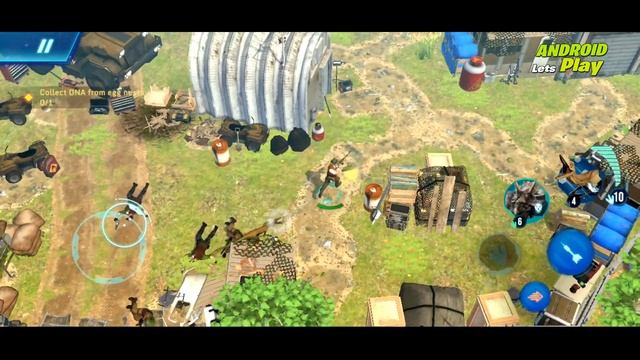 Amazing Graphic - JURASSIC WORLD PRIMAL OPS Gameplay Android IOS смотреть онлайн