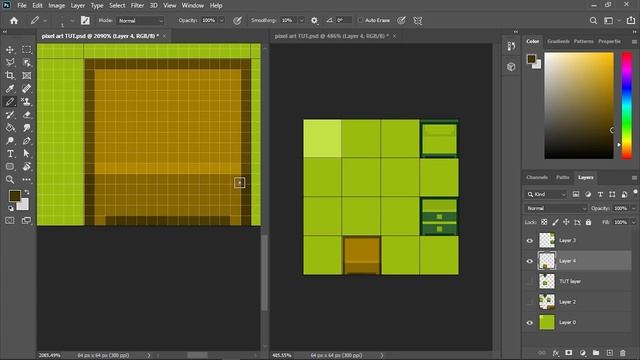 Pixel Art Tutorial in Photoshop (Part 4) | Pixel Art Basics in Tamil | Game Dev Tamil |#gameract202 смотреть онлайн