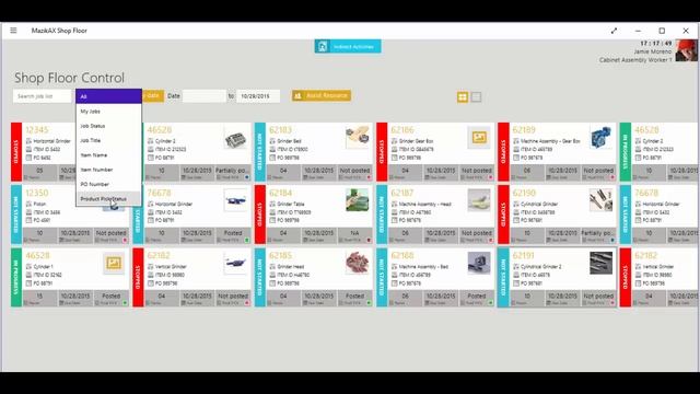 MazikAX Shop Floor Control App смотреть онлайн