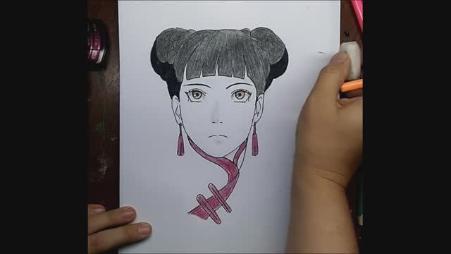 Speedpaint \\ Как нарисовать Тен-Тен // Tenten Takahashi аниме Наруто \\ Naruto Boruto смотреть онлайн