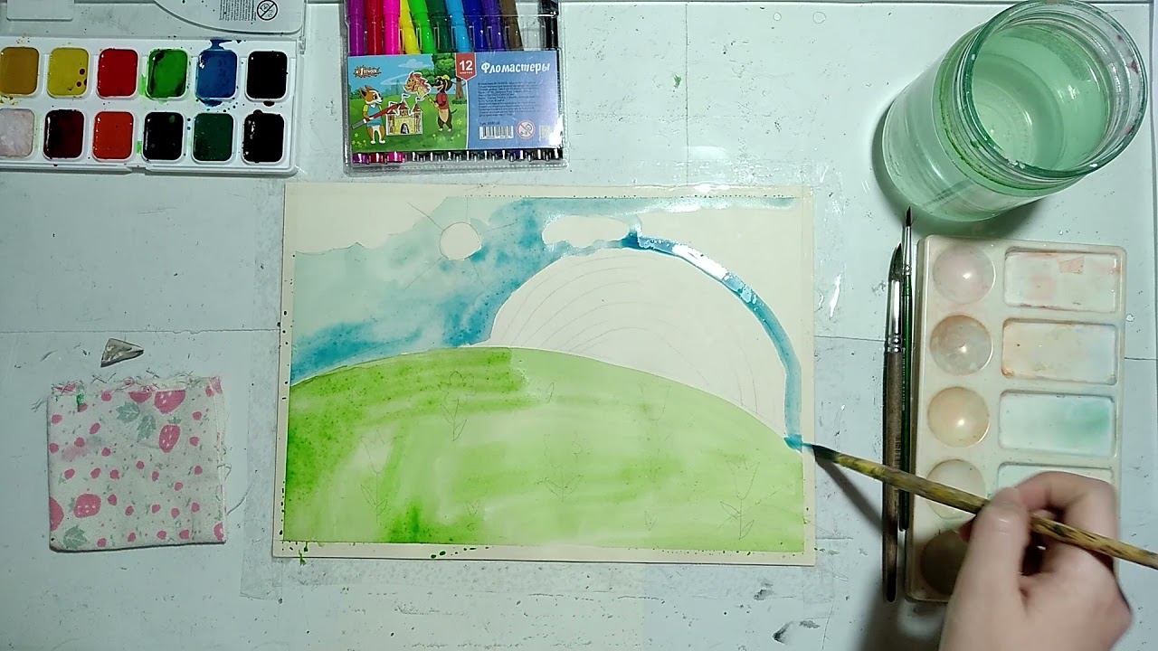 Радужное небо смотреть онлайн