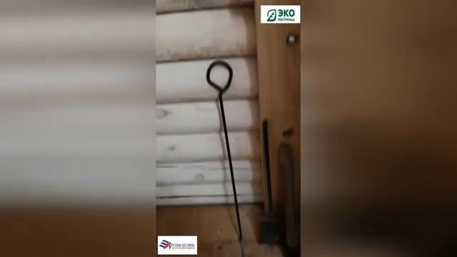Русская лестница. Замер для лестницы на монокосоуре. смотреть онлайн
