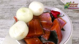 Жареная горбуша с гарниром, простой и вкусный рецепт на ужин для всей семьи