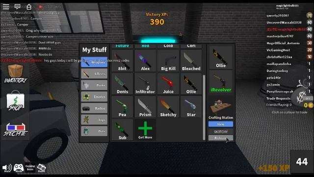 ROBLOX MM2 cheat codes!!! (all of them) смотреть онлайн